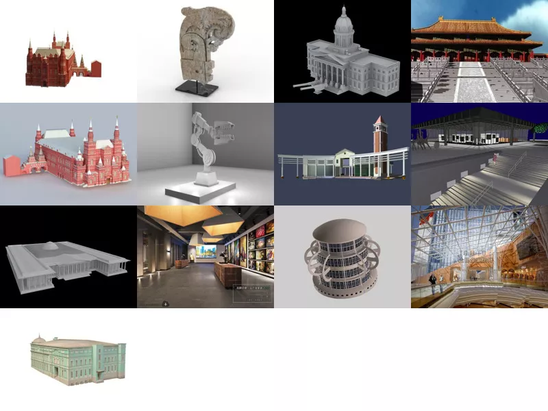Top 13 Museum 3D Models Latest 2022