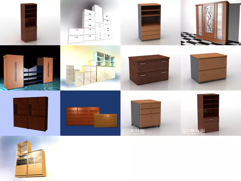 Top 13 Office Cabinet 3D Models Resources Latest 2022