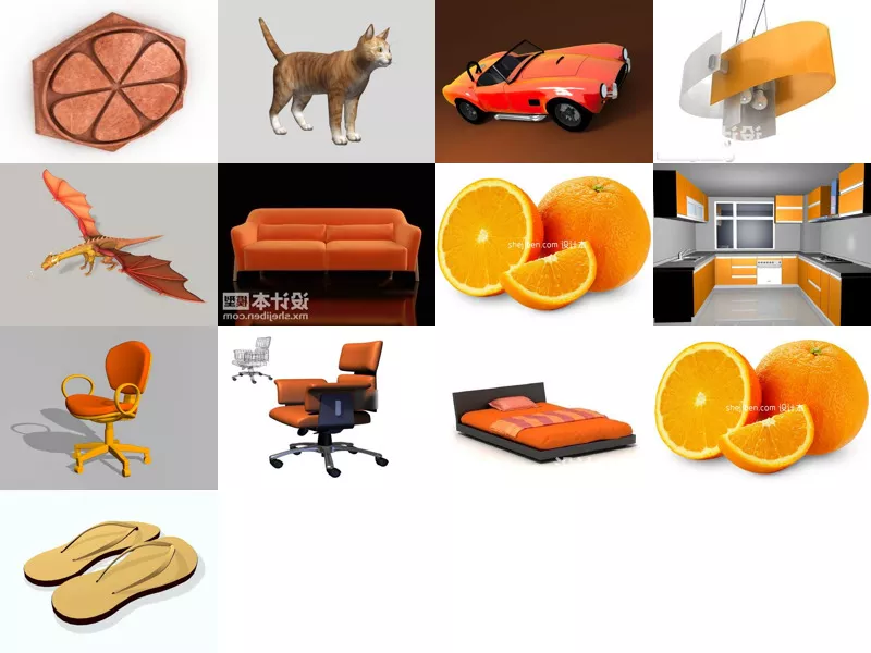 Top 13 Free 3D Orange Models Stuff Most Recent 2022
