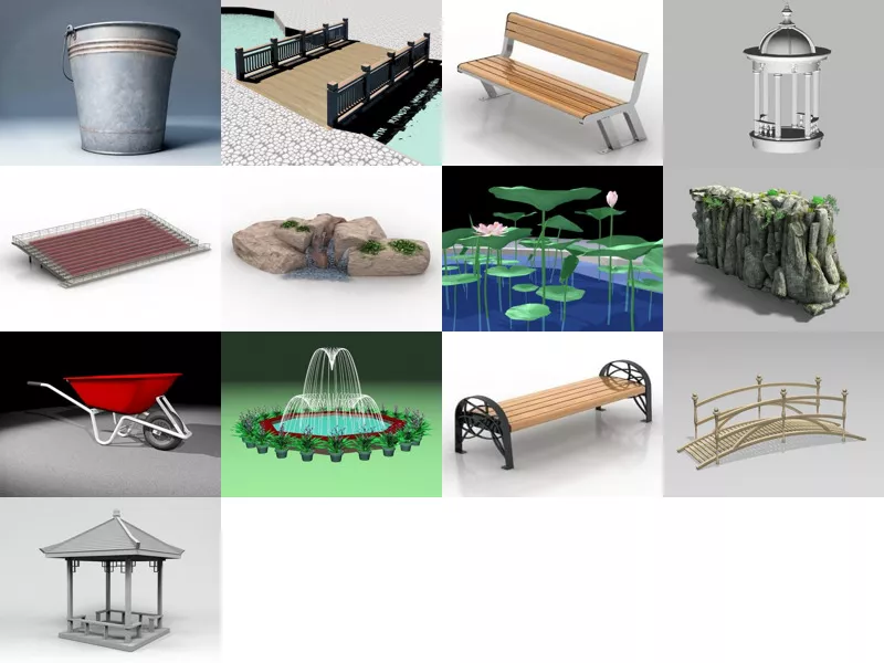 Top 13 Free 3D Park Models Newest 2022