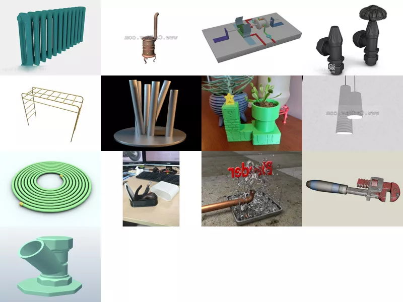 Top 13 Pipe 3D Models Latest 2022