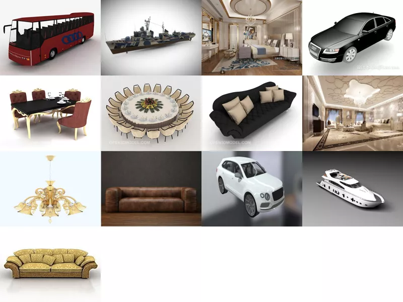 Top 13 Premium 3D Models Newest 2022