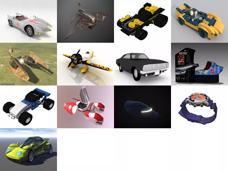 Top 13 Racer 3D Models Most Recent 2022