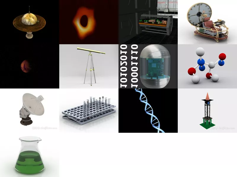 Top 13 Science 3D Models for Design Most Recent 2022