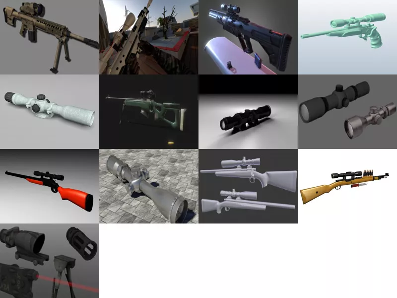 Top 13 Scope 3D Models Most Recent 2022