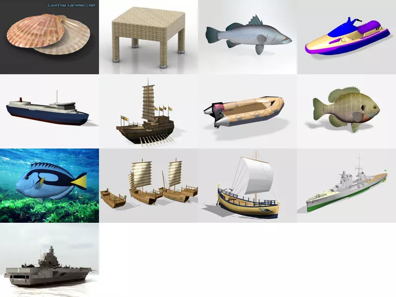 Top 13 Free 3D Sea Models Newest 2022