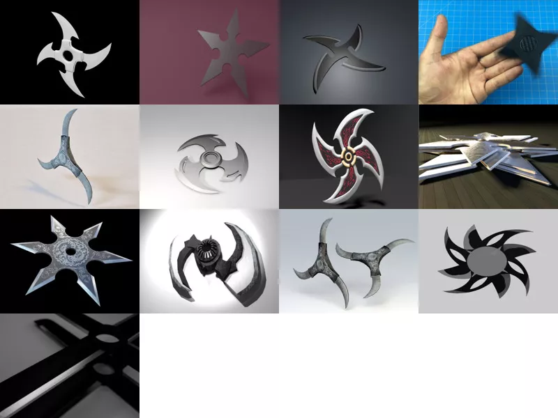 Top 13 Shuriken 3D Models for Free Newest 2022