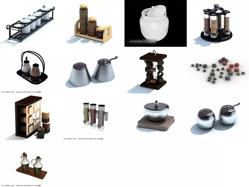 Top 13 Spice 3D Models Stuff Most Recent 2022