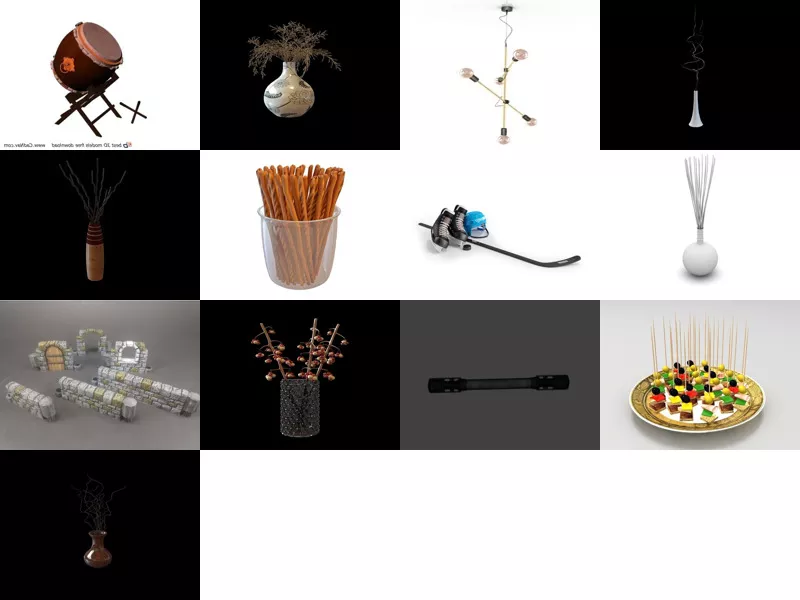 Top 13 Sticks 3D Models for Free Most Recent 2022