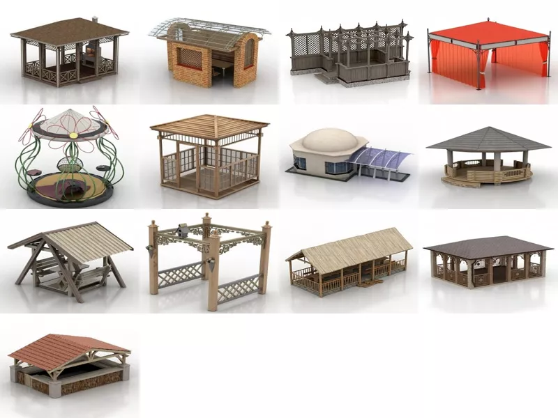Top 13 Summerhouse 3D Models Latest 2022