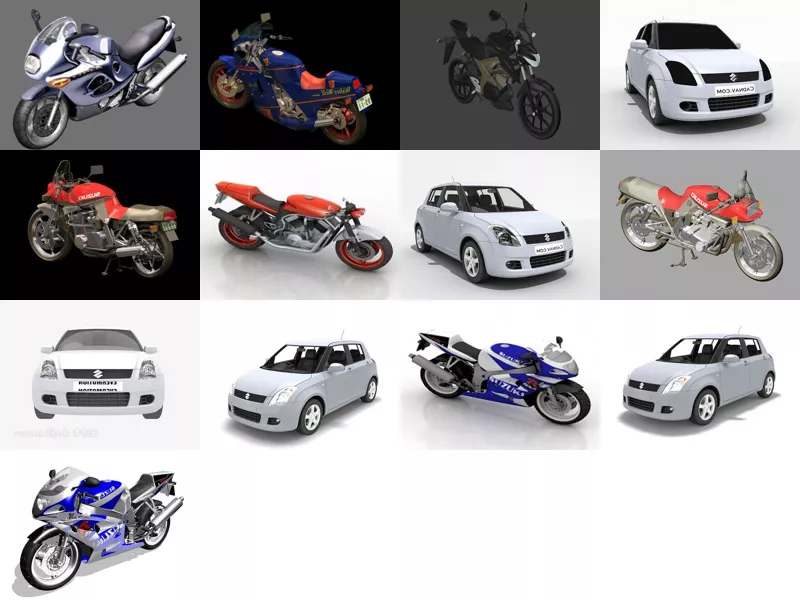 Top 13 Suzuki 3D Models Latest 2022
