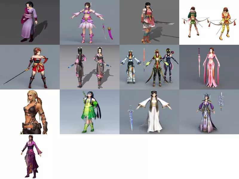 Top 13 Swordswoman 3D Models Stuff Most Recent 2022
