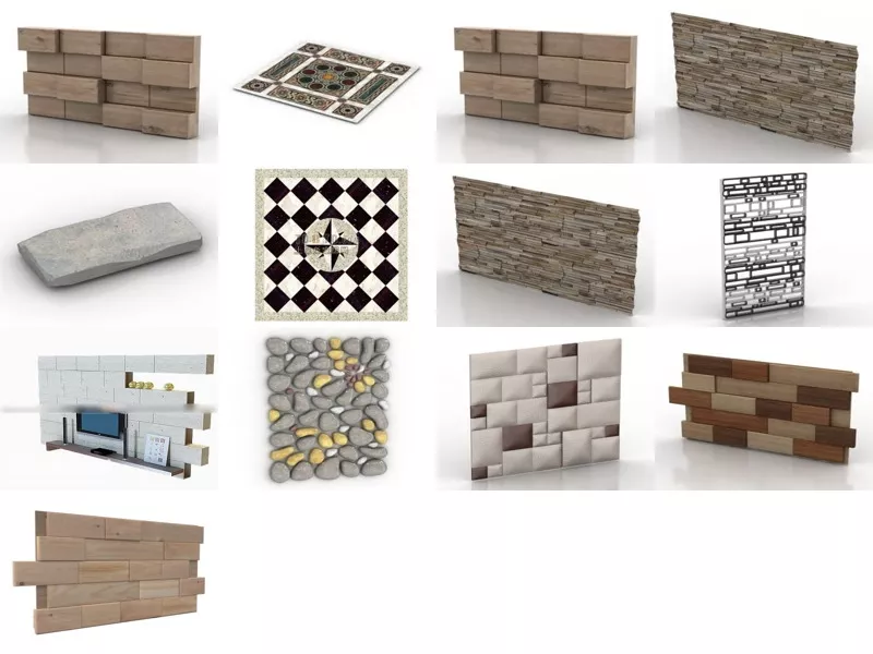 Top 13 Tiles 3D Models for Free Latest 2022