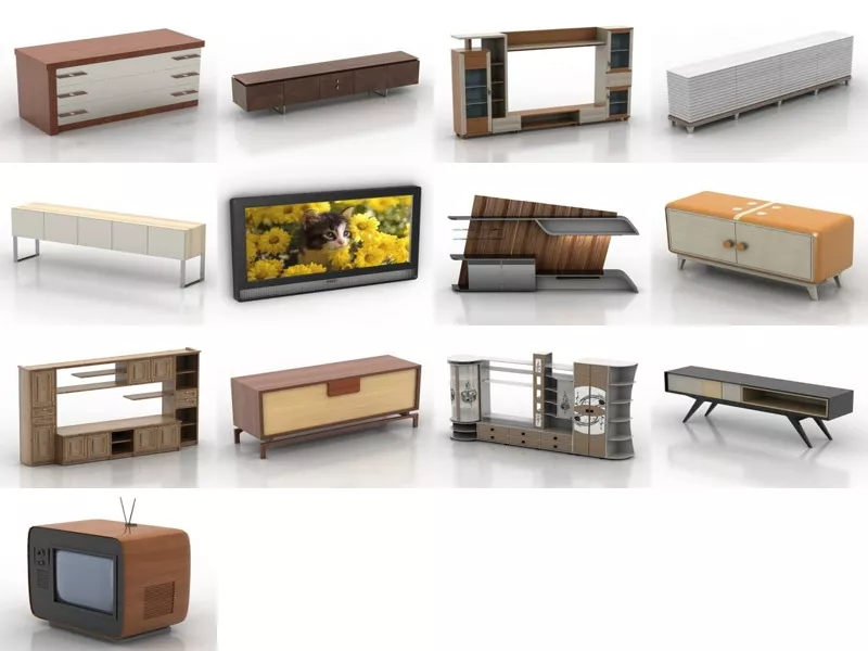 Top 13 Free 3D Tv Models for Design Latest 2022