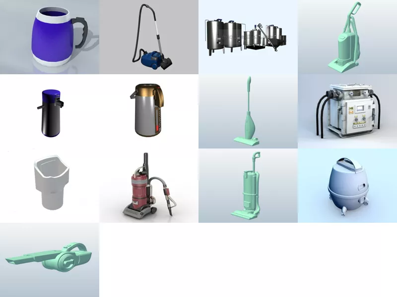 Top 13 Vacuum 3D Models Most Recent 2022
