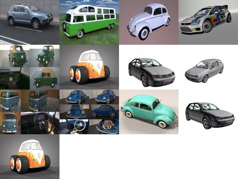 Top 13 Vw 3D Models Newest 2022