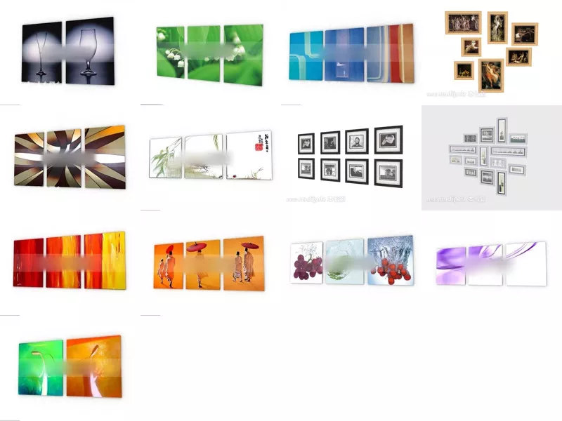 Top 13 Wall Photo 3D Models for Free Most Recent 2022