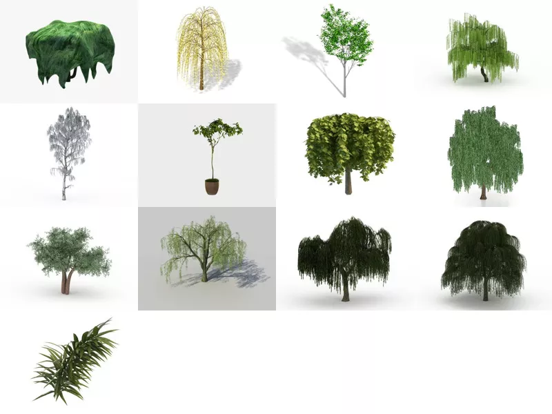 Top 13 Weeping 3D Models for Rendering Most Recent 2022