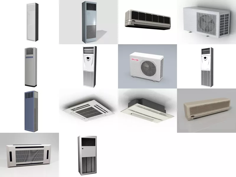 Top 14 Air Conditioner 3D Models Resources Newest 2022
