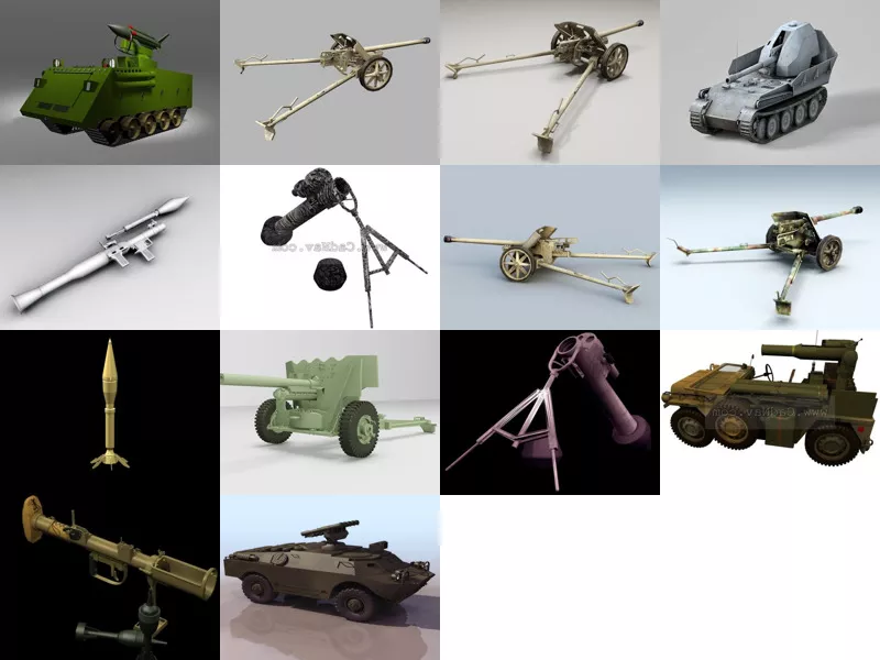 Top 14 Anti Tank 3D Models Newest 2022