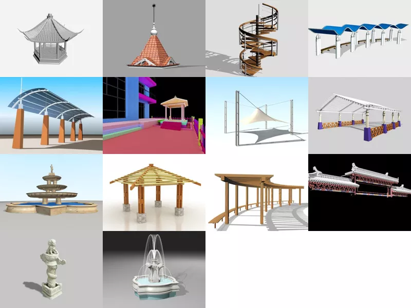 Top 14 Architectural Elements 3D Models Resources Most Recent 2022