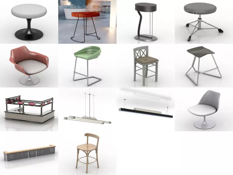 Top 14 Free 3D Bar Models Latest 2022