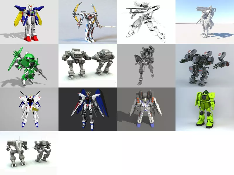 Top 14 Battlemech 3D Models Most Recent 2022
