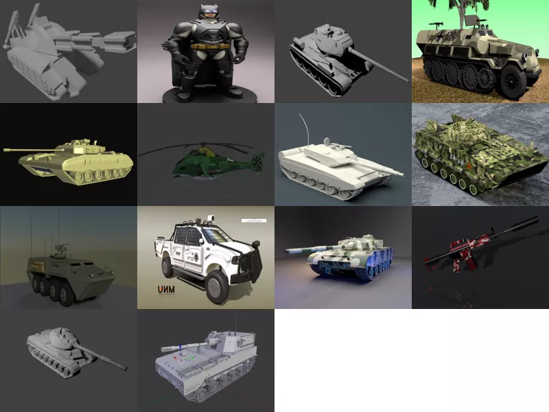 Top 14 Blender Armored 3D Models Most Recent 2022