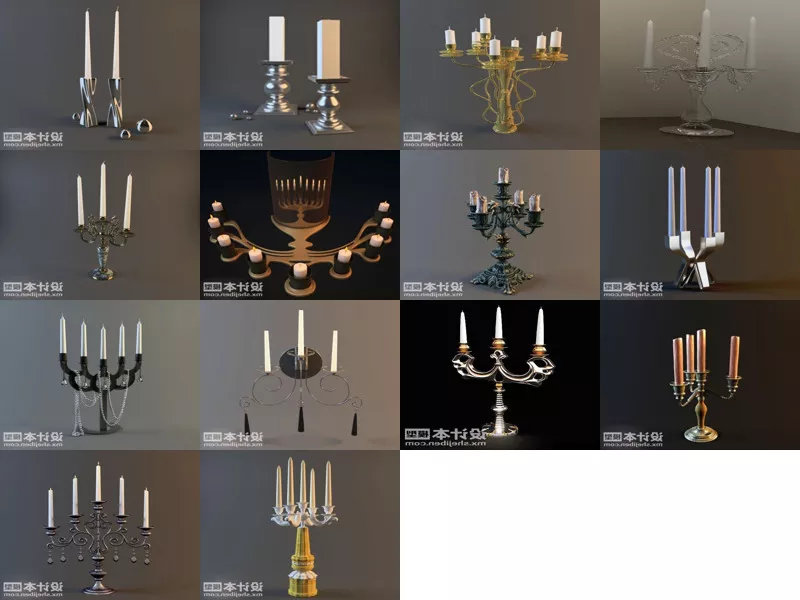 Top 14 Candles Lamp 3D Models Stuff Latest 2022