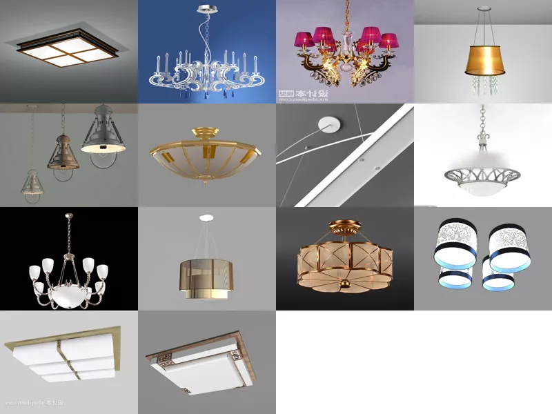 Top 14 Free 3D Ceiling Light Models for Free Newest 2022