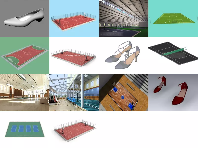 Top 14 Court 3D Models Most Recent 2022