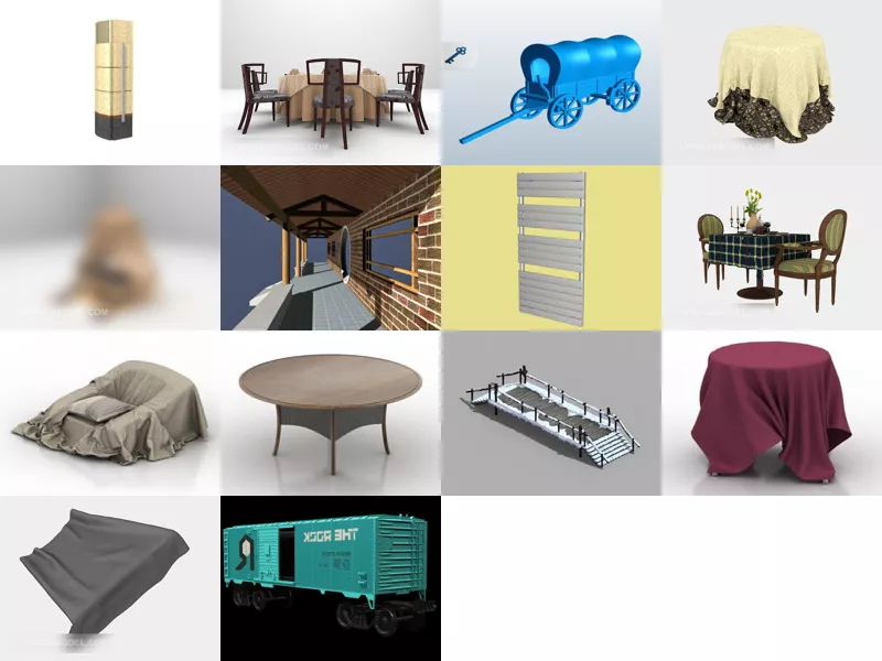 Top 14 Covered 3D Models for Rendering Latest 2022