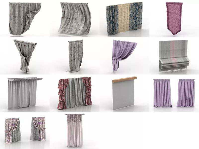 Top 14 Free 3D Curtain Models for Rendering Newest 2022