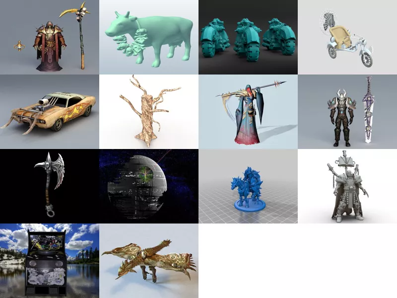 Top 14 Death 3D Models for Rendering Most Recent 2022