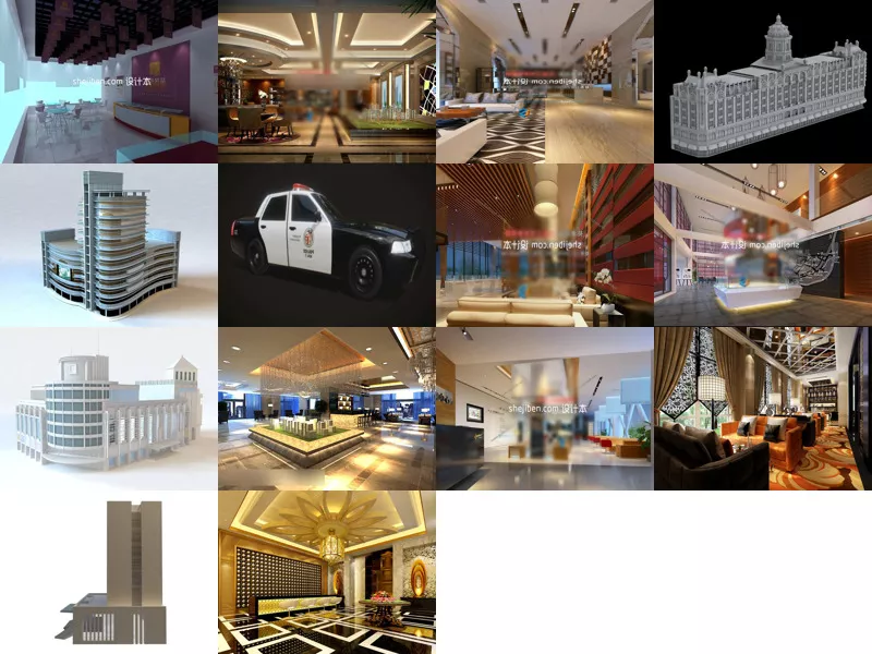 Top 14 Department 3D Models Stuff Latest 2022