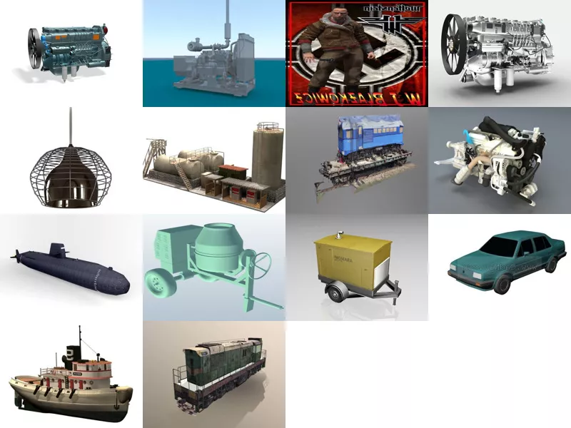 Top 14 Diesel 3D Models Stuff Newest 2022