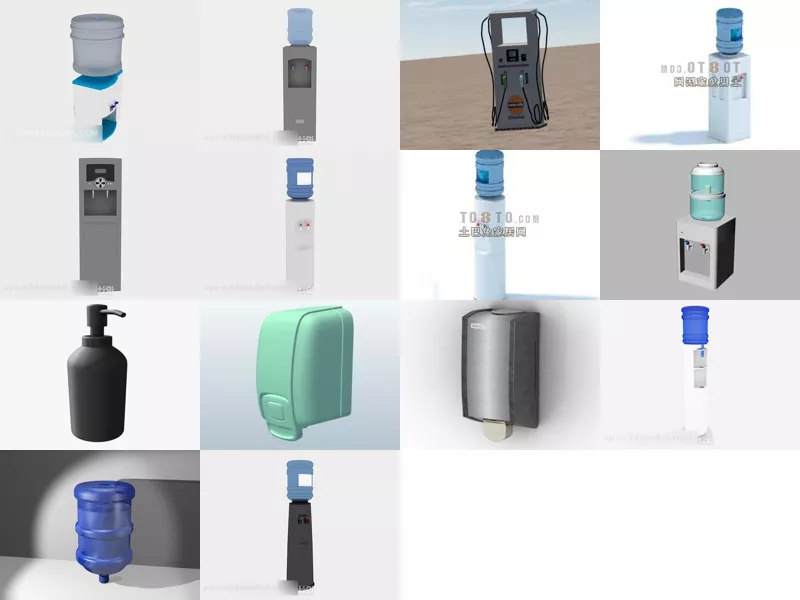 Top 14 Dispenser 3D Models for Design Latest 2022