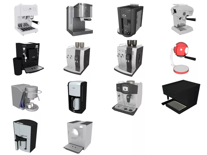 Top 14 Espresso 3D Models for Design Latest 2022