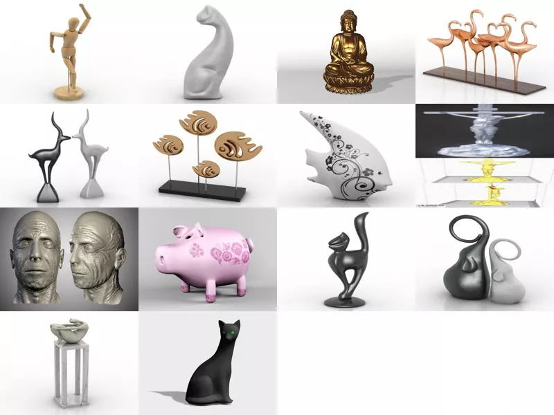 Top 14 Free 3D Figurine Models Newest 2022