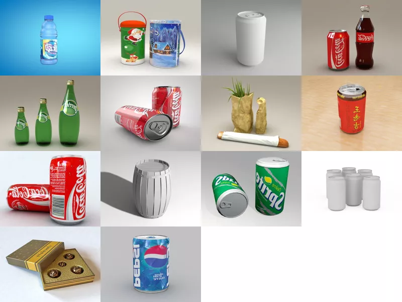Top 14 Food Packaging 3D Models Newest 2022