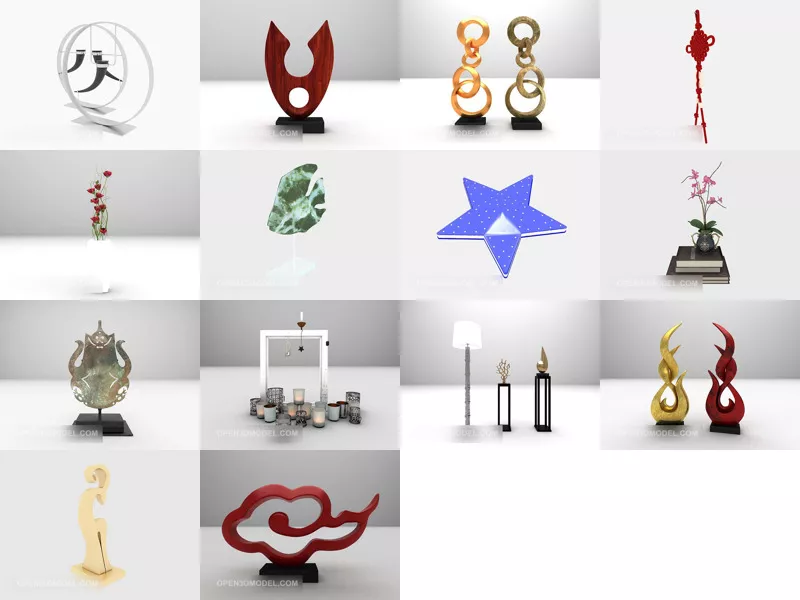 Top 14 Free 3D Furnishings Models Latest 2022