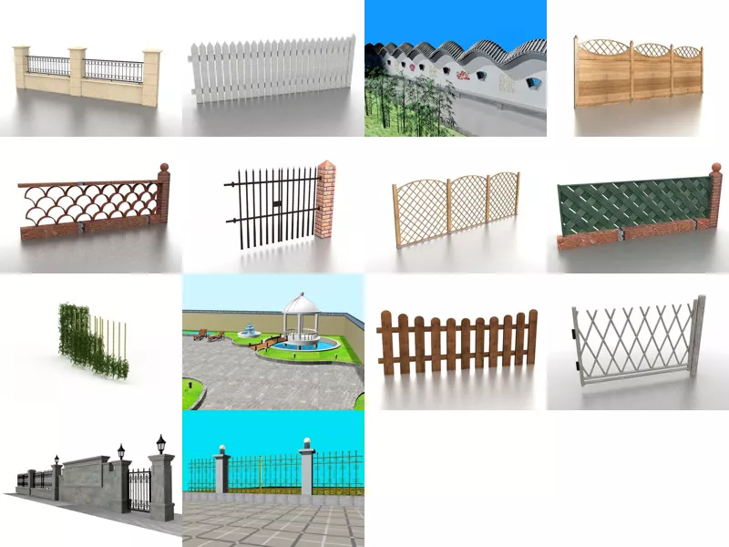 Top 14 Garden Walls 3D Models Stuff Newest 2022