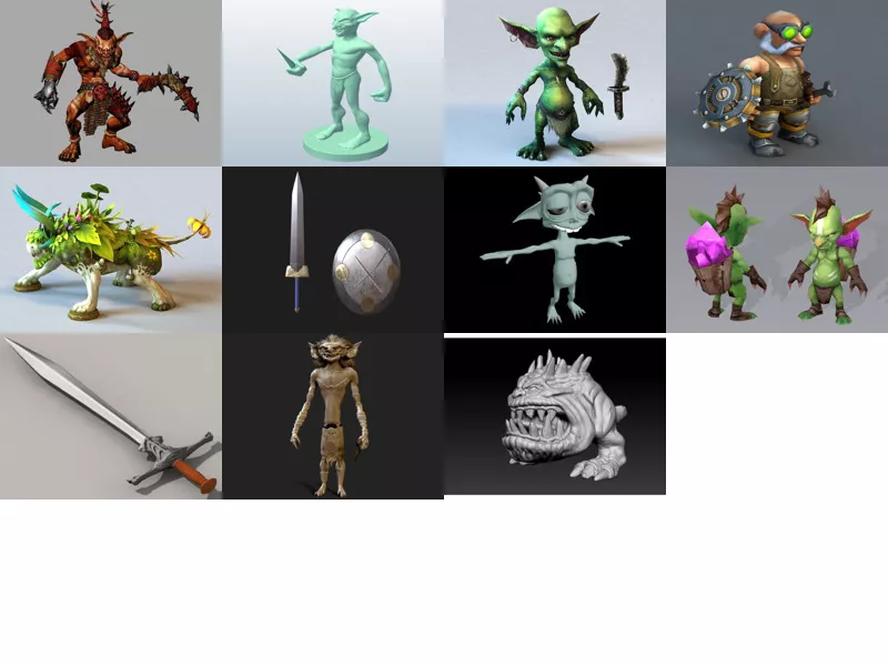 Top 14 Goblin 3D Models Resources Newest 2022