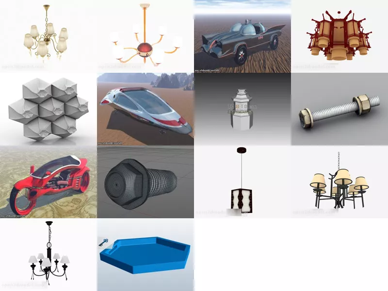 Top 14 Hexagon 3D Models Stuff Newest 2022