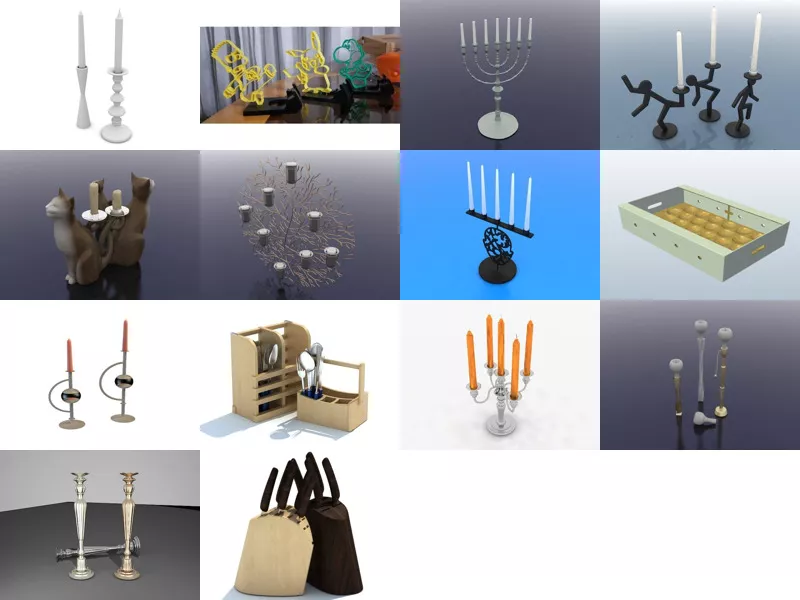 Top 14 Holders 3D Models for Rendering Latest 2022