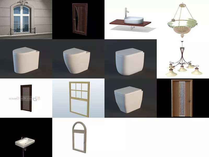 Top 14 Hung 3D Models for Rendering Most Recent 2022
