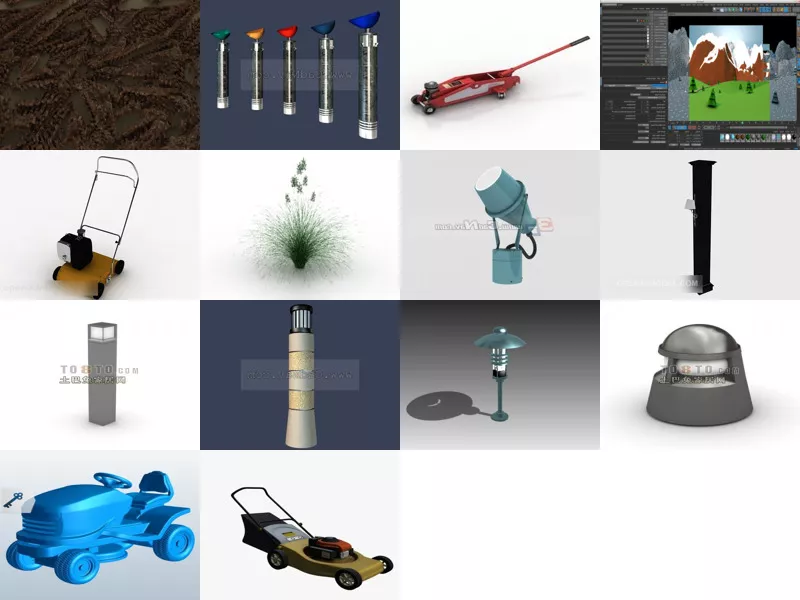 Top 14 Lawn 3D Models for Free Most Recent 2022