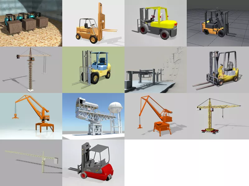 Top 14 Lifting Equipment 3D Models Resources Latest 2022