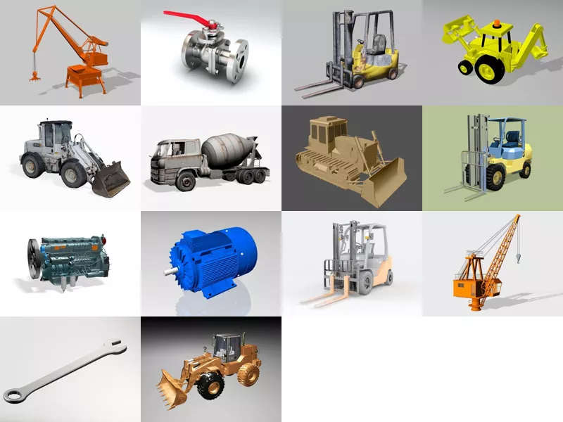 Top 14 Machenic 3D Models Newest 2022
