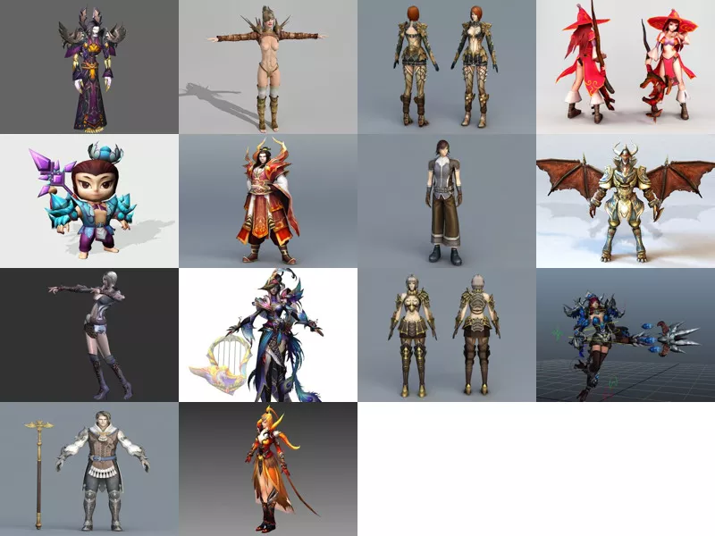 Top 14 Mage 3D Models Stuff Most Recent 2022